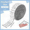 2 Yards Hotfix Rhinestone Trimming DIY-WH0504-150C-2