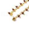 Brass Cable Chain Necklace Making KK-K337-12G-06-2