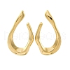 304 Stainless Steel Teardrop Stud Earrings EJEW-B108-13G-4