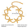 Stainless Steel Link Bracelets for Women RL7382-7-1