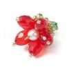 Transparent Glass Pendants PALLOY-MZ00722-4