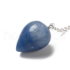 Natural Blue Aventurine Dowsing Pendulums G-R492-01S-06-3