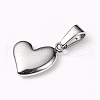 Tarnish Resistant 304 Stainless Steel Charms STAS-I127-068P-2