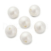 Baking Painted Pearlized Glass Pearl Round Beads HY-Q001-01A-1