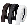 AHADERMAKER 3Pcs 3 Colors No Buckle Imitation Leather Waist Belt AJEW-GA0006-54B-1