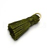 Nylon Tassel Pendant Decorations FIND-D015-19G-1