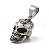 304 Stainless Steel Pendants STAS-M321-11AS-1
