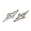 Non-Tarnish 304 Stainless Steel Pendants STAS-L020-041P-2