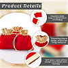 Beebeecraft Rectangle Velvet Jewelry Pouches Bags TP-BBC0001-09B-01-6