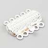 304 Stainless Steel Box Clasps STAS-H151-17S-3