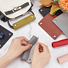 WADORN 14pcs 7 Colors Imitation Leather Luggage Handle Wrap for Suitcases AJEW-WR0001-77-4