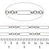 Iron Oval Link Chains CH-T005-08P-3