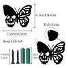 Iron Pendant Decorations HJEW-WH0013-009-2