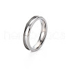 304 Stainless Steel Grooved Finger Ring Settings STAS-WH0039-01A-P-3