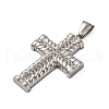 304 Stainless Steel Pendants STAS-C129-03A-P-2