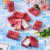 Polka Dot Print Cardboard Jewelry Gift Boxes with Bowknot CON-TAC0001-10B-5