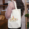 Planter Pattern DIY Embroidery Beginner Kits DIY-TAC0029-02B-12
