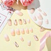 ABS Plastic Full Cover Press On False Nails DIY-CJC0006-15-5
