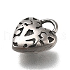 Retro 304 Stainless Steel Charms STAS-L284-18AS-06-2