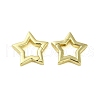 Brass Spring Gate Rings KK-B089-09G-1