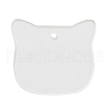 Transparent Acrylic Blank Pendants TACR-Z003-01A-1