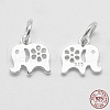 925 Sterling Silver Pendants STER-K170-04S-4