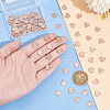 Unicraftale 80Pcs Ion Plating(IP) 201 Stainless Steel Charms STAS-UN0059-81RG-4