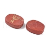 4Pcs 4 Styles Natural Red Jasper Display Decorations G-F786-02C-03-2