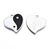 Eco-Friendly Alloy Enamel Pendants ENAM-T011-48P-NR-2