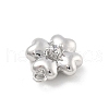Brass Micro Pave Cubic Zirconia Pendants KK-D283-09P-2
