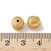 Matte Gold Color 925 Sterling Silver Beads STER-R014-12G-2