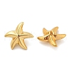 304 Stainless Steel Stud Earrings EJEW-Q011-06G-2