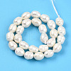 Natural Cultured Freshwater Pearl Beads Strands PEAR-N012-05Y-2