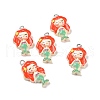 Opaque Resin Pendants RESI-J023-11A-3