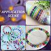 SOFPLATE Thanksgiving Day Themed Transparent Acrylic Beads MACR-SP0001-32A-6