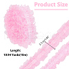 WADORN 10M Double Layer Polyester Flower Elastic Lace Trim OHAR-WR0001-02B-2