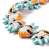 Handmade Porcelain Beads X1-PORC-G002-54E-3