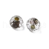 130Pcs 10G Transparent Glass Seed Beads GLAA-V001-07B-2