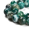 Natural Fire Crackle Agate Beads Strands G-L595-A02-01E-4
