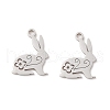Non-Tarnish 201 Stainless Steel Pendants STAS-D451-16P-1