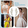 Embroidered Floral Lace Collar DIY-WH0308-419-6