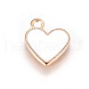 Alloy Enamel Charms PALLOY-F248-061LG-02-1