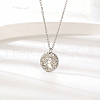 Elegant Stainless Steel Lion Pendant Necklace for Women's Daily Wear OB1738-2-1