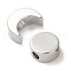 10Pcs 2 Styles Moon Phase Theme Brass Beads Set KK-TZ0001-01-2