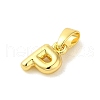 Rack Plating Brass Charms KK-C053-04G-P-2