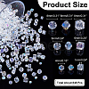  828~848Pcs 9 Style Electroplate Glass Beads Strands EGLA-NB0001-23-2