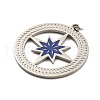 304 Stainless Steel Pendants STAS-O003-11P-2