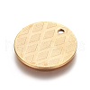 Ion Plating(IP) Stainless Steel Pendants STAS-I098-02-G-2