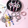 5Pcs Ring Food Grade Eco-Friendly Silicone Focal Beads JX894K-3