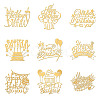 Nickel Decoration Stickers DIY-WH0450-063-1